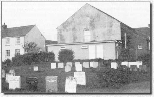 Burial Ground and rear of the Richhill Meeting House, 1979