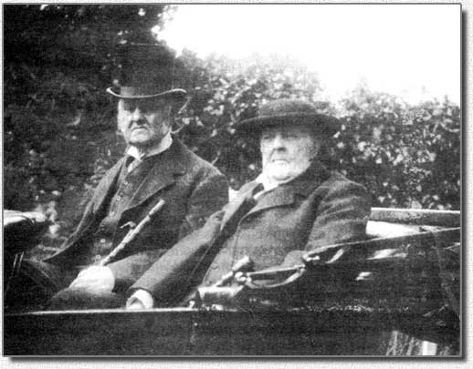 Thomas Chapman on right, with his brother John