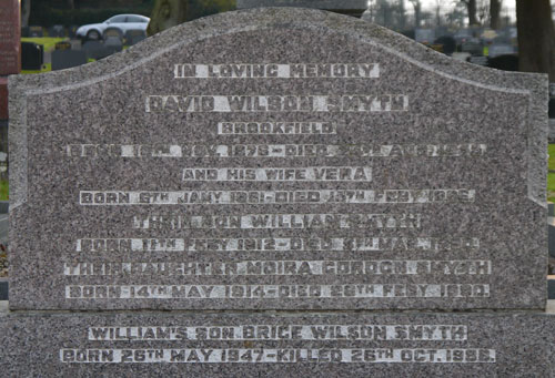 Headstone of William Smyth