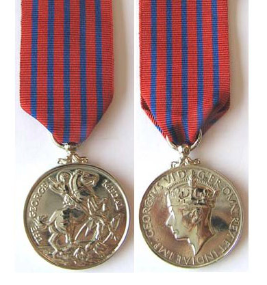 Photographs of the United Kingdom George Medal