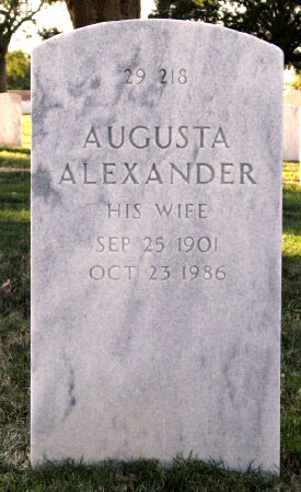 Agusta Alexander Carlson 1901-1986