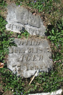 Headstone of John Sparks 1790 - 1847