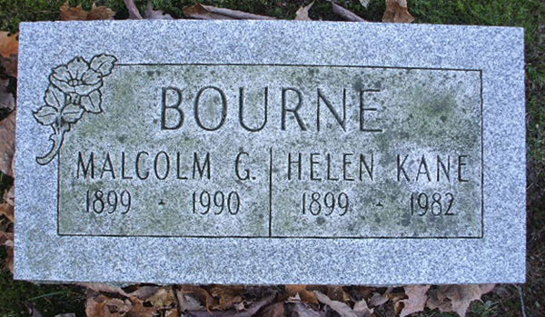 Helen Kane Bourne 1899 - 1982