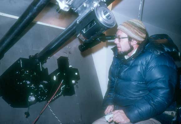 Bill Sinton at the 88 inch University Telescope