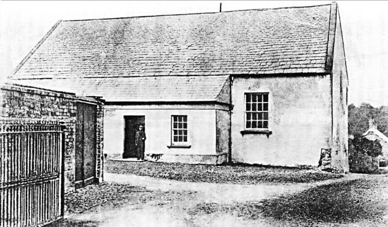 Photograph of the Lurgan Meeting House, built in 1696, by John Pim