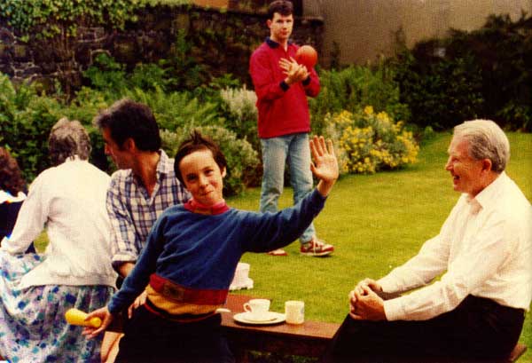 Picnic on the lawn early 1990s