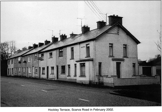 Hockley Terrace, Scarva Road in February 2002